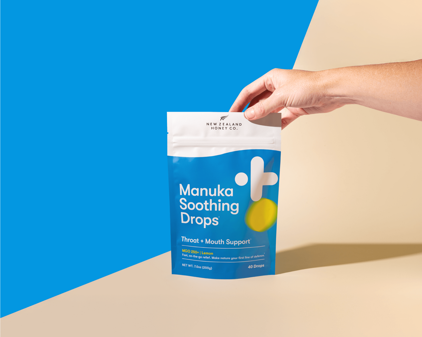 Manuka Soothing
Drops with Lemon
| MGO 250+