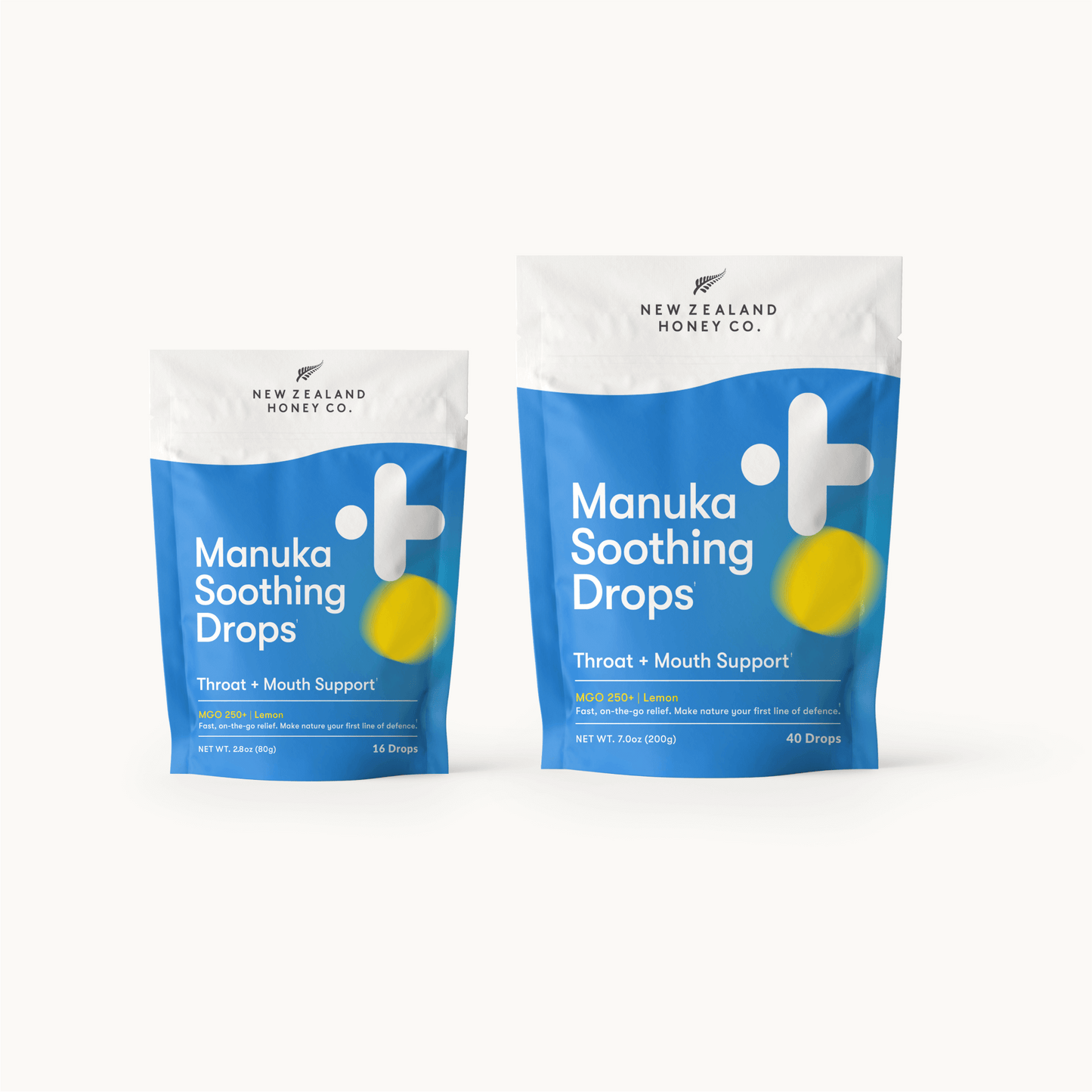 Manuka Soothing
Drops with Lemon
| MGO 250+