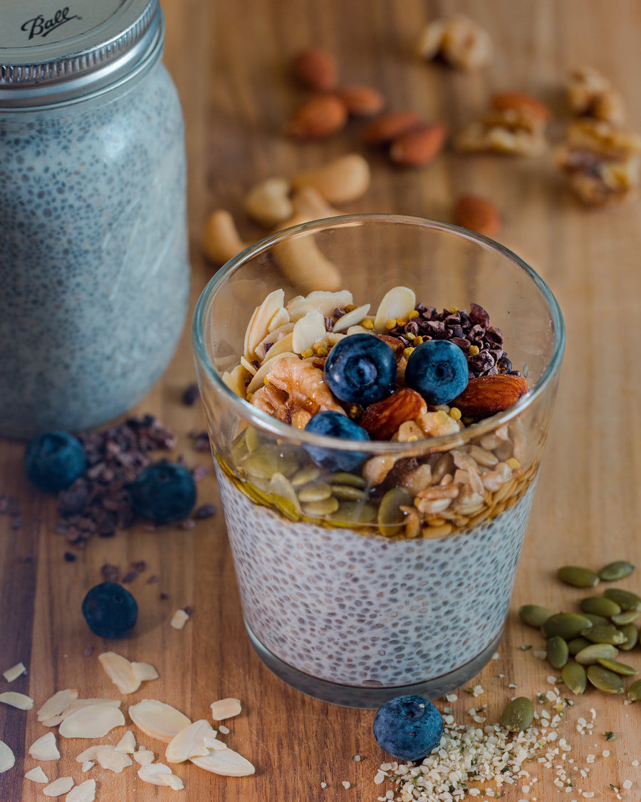 Manuka Honey Infused Chia Pudding