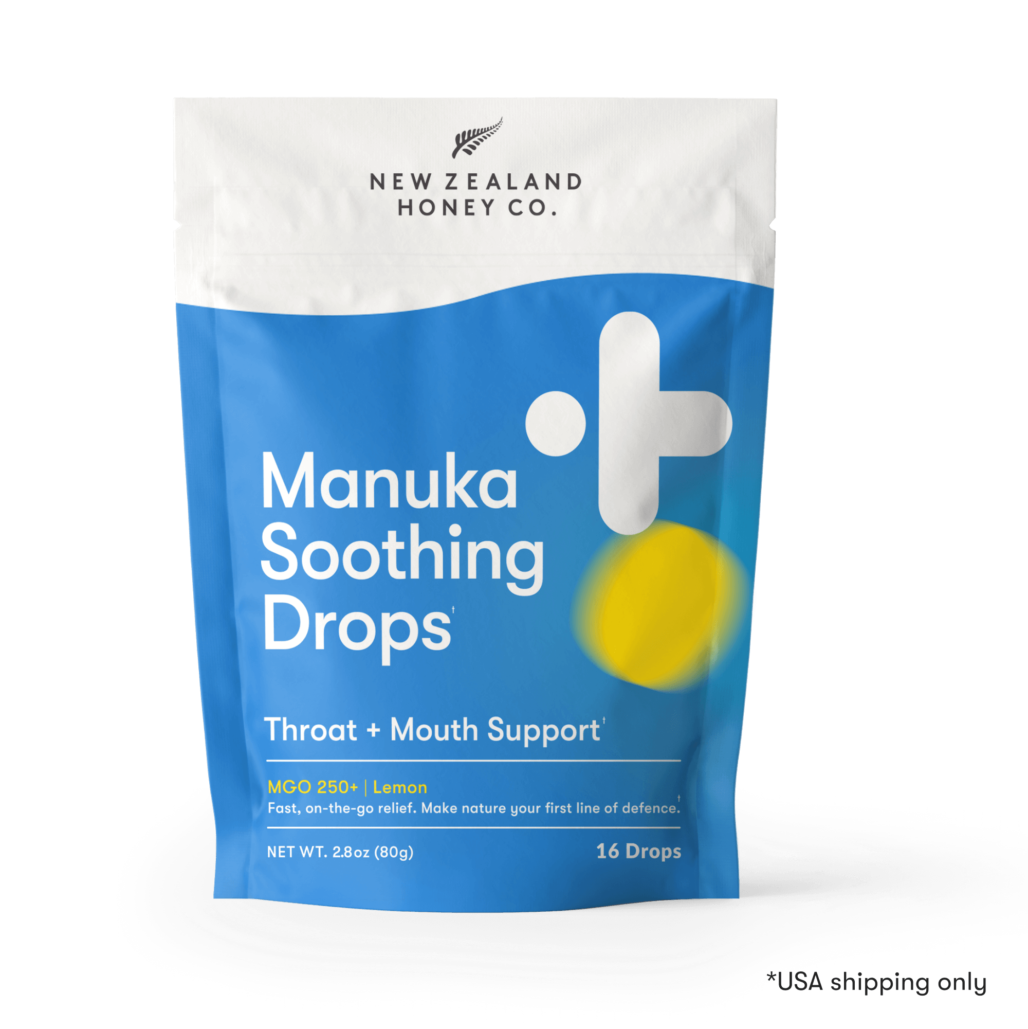 Manuka Soothing Drops with Lemon | MGO 250+