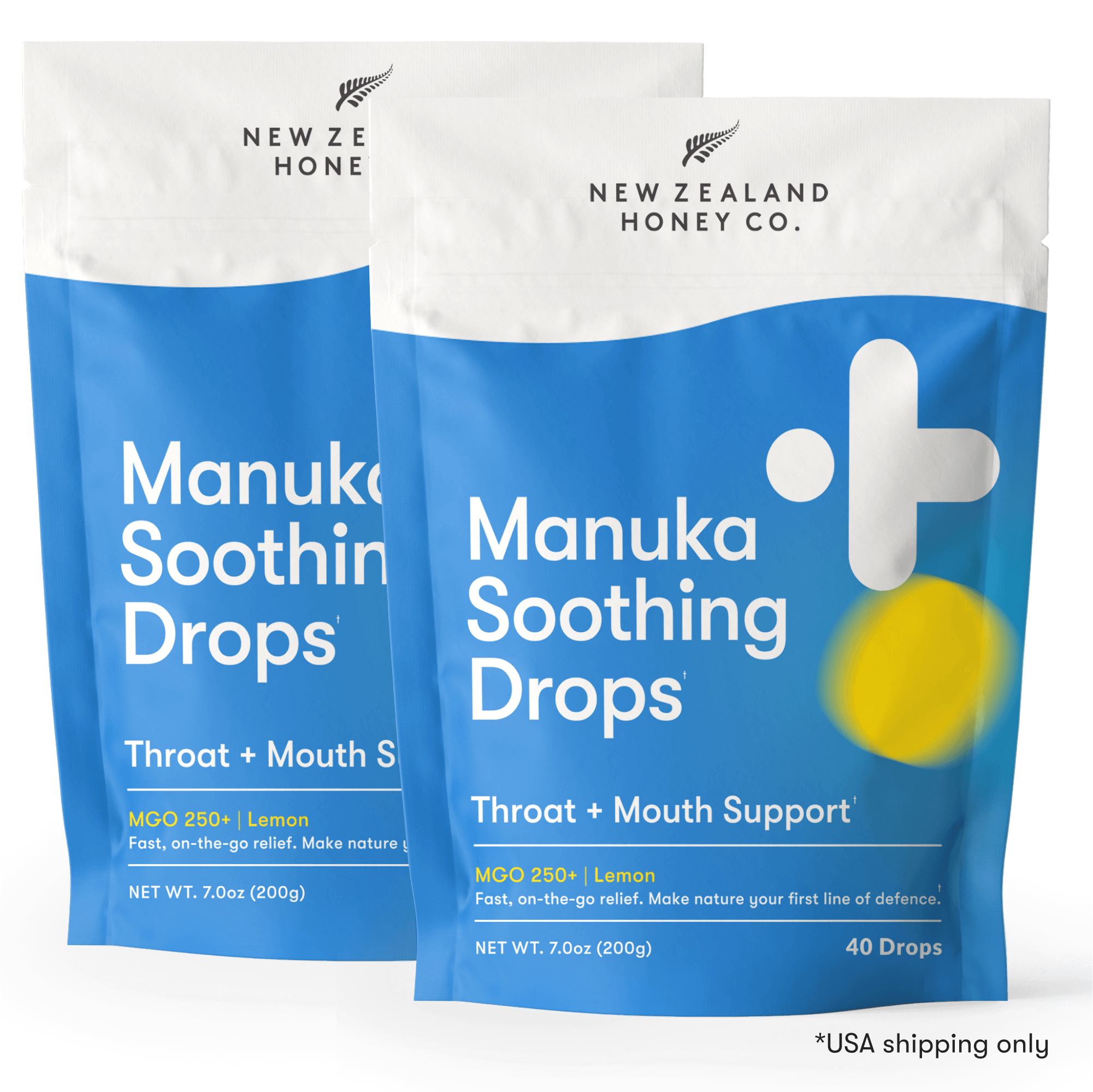 Manuka Soothing Drops with Lemon | MGO 250+