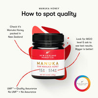 Manuka Honey UMF 15+ Jar | MGO 514+