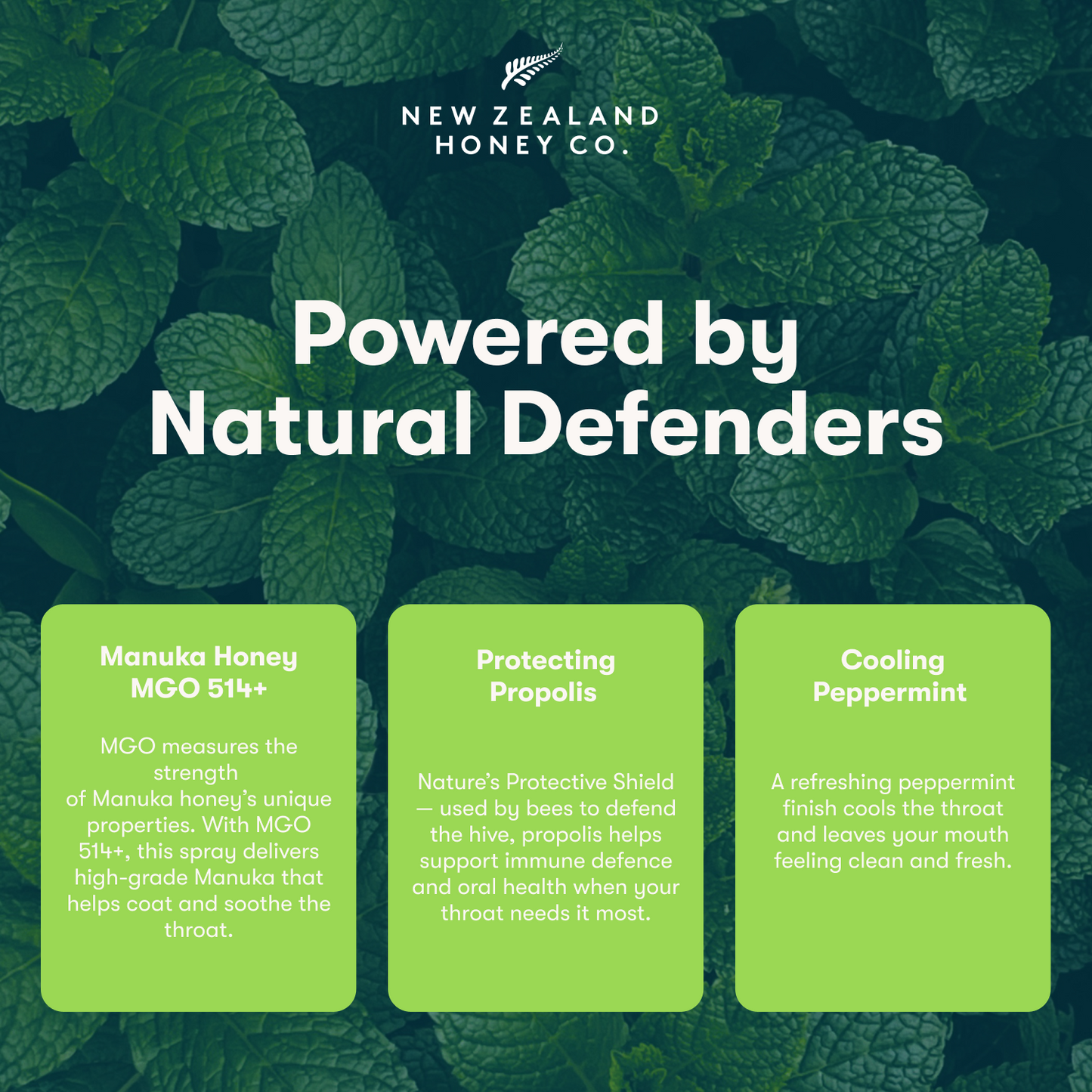 Manuka Throat Spray MGO 514+ with Propolis