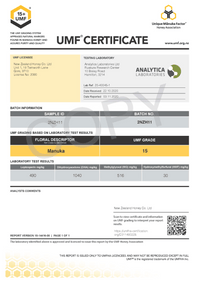 Manuka Honey UMF 15+ Jar | MGO 514+