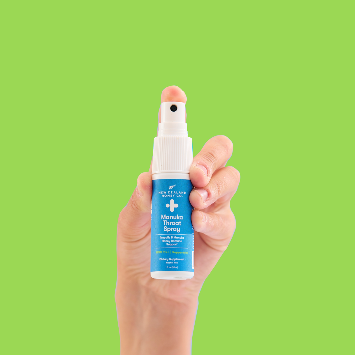 Manuka Throat Spray MGO 514+ with Propolis – New Zealand Honey Co.™
