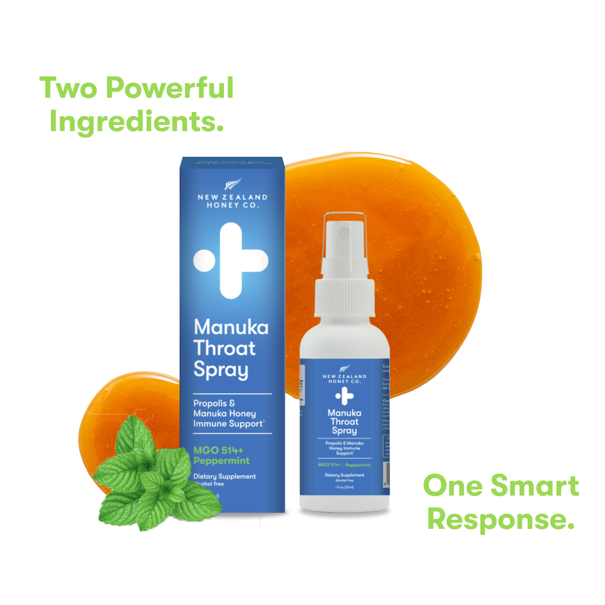 Manuka Throat Spray MGO 514+ with Propolis