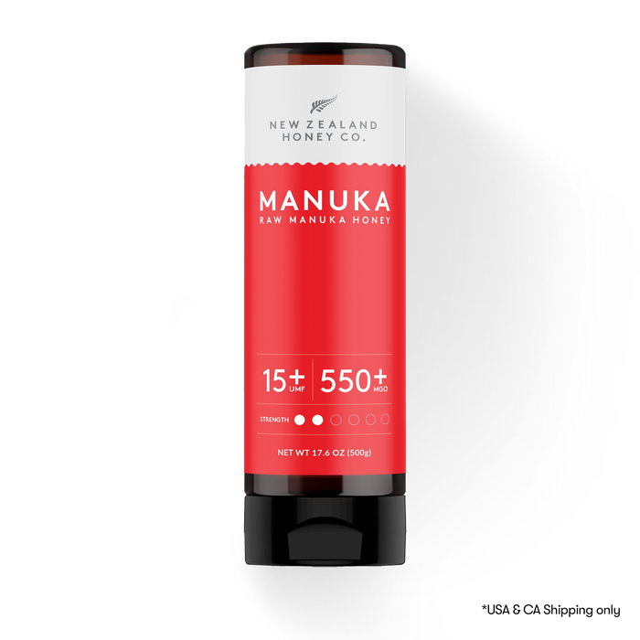Manuka Honey UMF™ 15+ MGO 514+ — 500g | 17.6oz - Squeezy