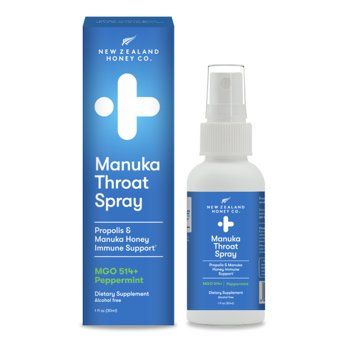 Manuka Throat Spray MGO 514+ with Propolis — 30ml