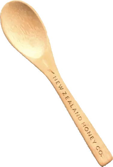 New Zealand Honey Co. wooden feeding spoon
